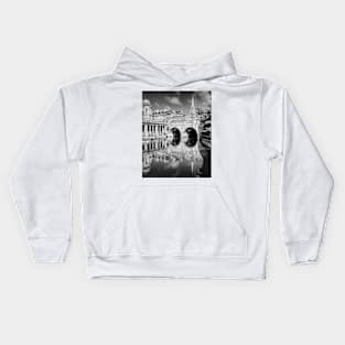 Pulteney Bridge and River Avon in Bath Kids Hoodie